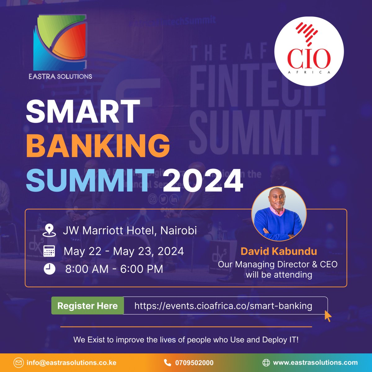 eastra_ltd's tweet photo. Eastra Solutions, partnering with SolarWinds, is excited to announce our participation in the Smart Banking Event on May 22nd-23rd. Our MD will deliver a keynote address offering insights into SolarWinds Observability and its potential to enhance efficiency in your IT Operations https://t.co/p5ucMIGiXz