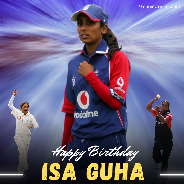 Happy Birthday, Isa Guha 🎉🎉 #women #cricket #IsaGuha #englandcricket #happybirthday #CricketTwitter #WomenCricket