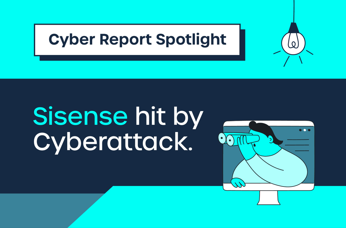 Business analytics SaaS provider, Sisense, has been hit by a cyberattack, prompting CISA to warn of subsequent attacks.​ Read the full article here: waterstons.com/insights/artic… #CyberReport #CyberSecurity #Cyber #SignUp #Waterstons #DontMissOut