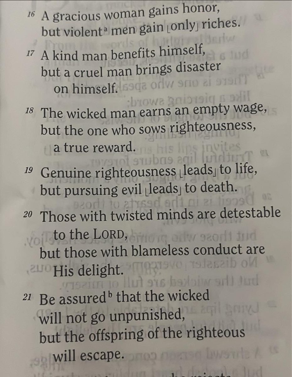 Proverbs 11:16-21 HCSB