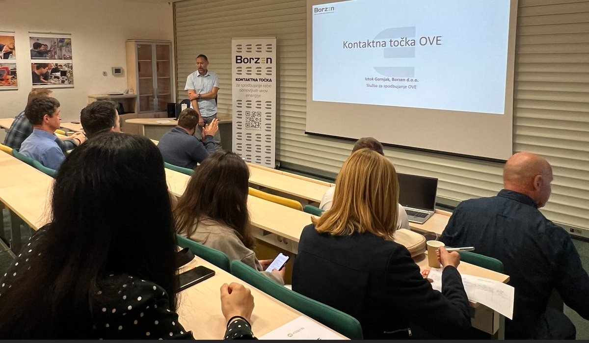 Zavod Energetska agencija za Savinjsko, Šaleško in Koroško (KSSENA) je 17. maja 2024 z otvoritvenim dogodkom seznanil javnost o pričetku delovanja svetovalne pisarne kontaktne točke Borzen za spodbujanje rabe obnovljivih virov energije.
Preberite več:
kssena.si/sl/objave-in-d…