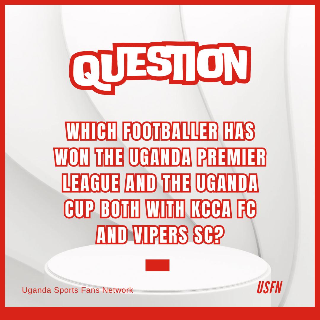 Name the player who played for both KCCA FC & Vipers SC and ended up winning all domestic titles.

#USFN | #ForTheFans