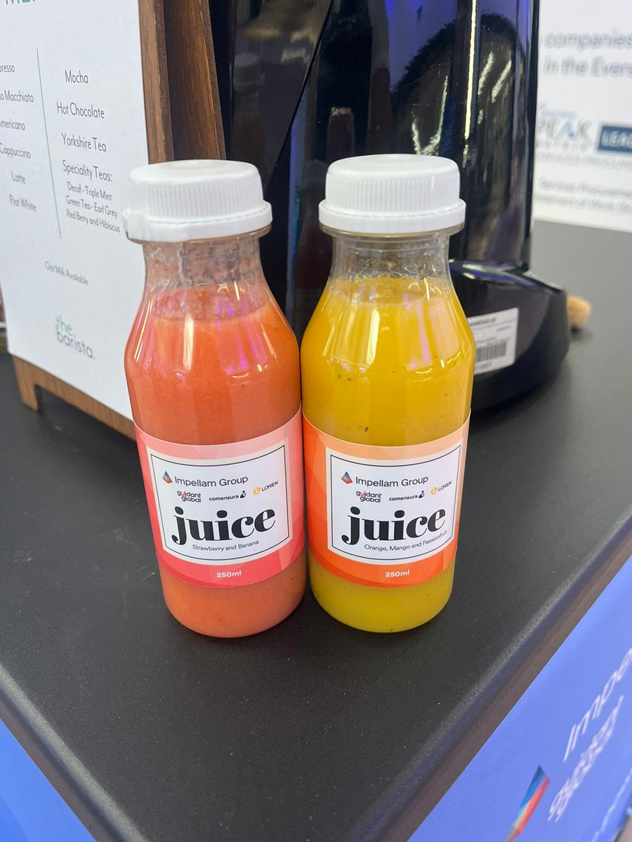 It is great to be back with the @ImpellamGroup for our third time at the #CWSSummit! Our usual #specialitycoffee service boosted with some freshly made juices, courtesy of our sister company Brand Juice. Something to suit every taste ☕️🍓🥭 Come say hi 👋 📍 @royallancaster