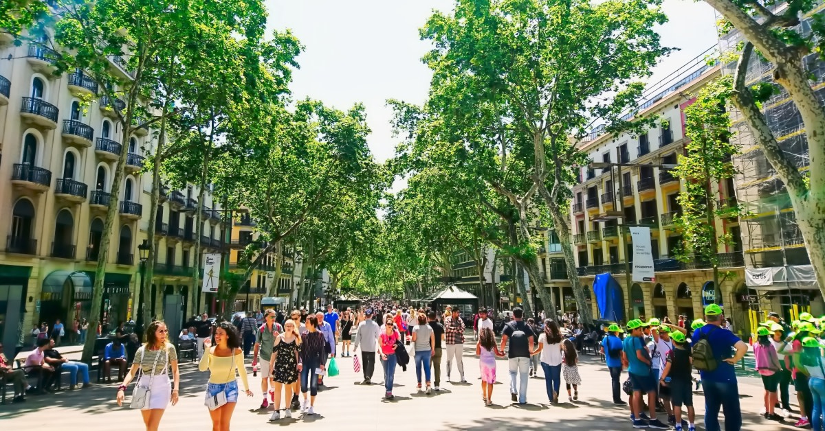 Walk the iconic Paseo de Gràcia, a perfect mix of fashion,🧣culture, & architecture. Discover haute couture, jewellery,📿luxury accessories, stunning modernist buildings, & elegant cafes. Truly a shopper's dream spot!🛍️😍 👉 tinyurl.com/33vc8cu4 #VisitSpain #SpainShopping
