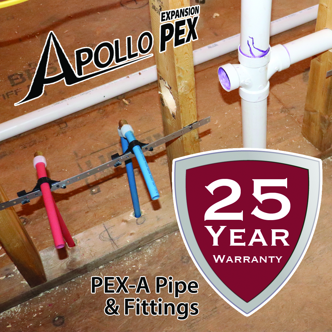 ApolloByTMG's tweet image. Apollo Expansion PEX-A – 25-Year warranty on pipe and fittings #PEXA #MosackGroup