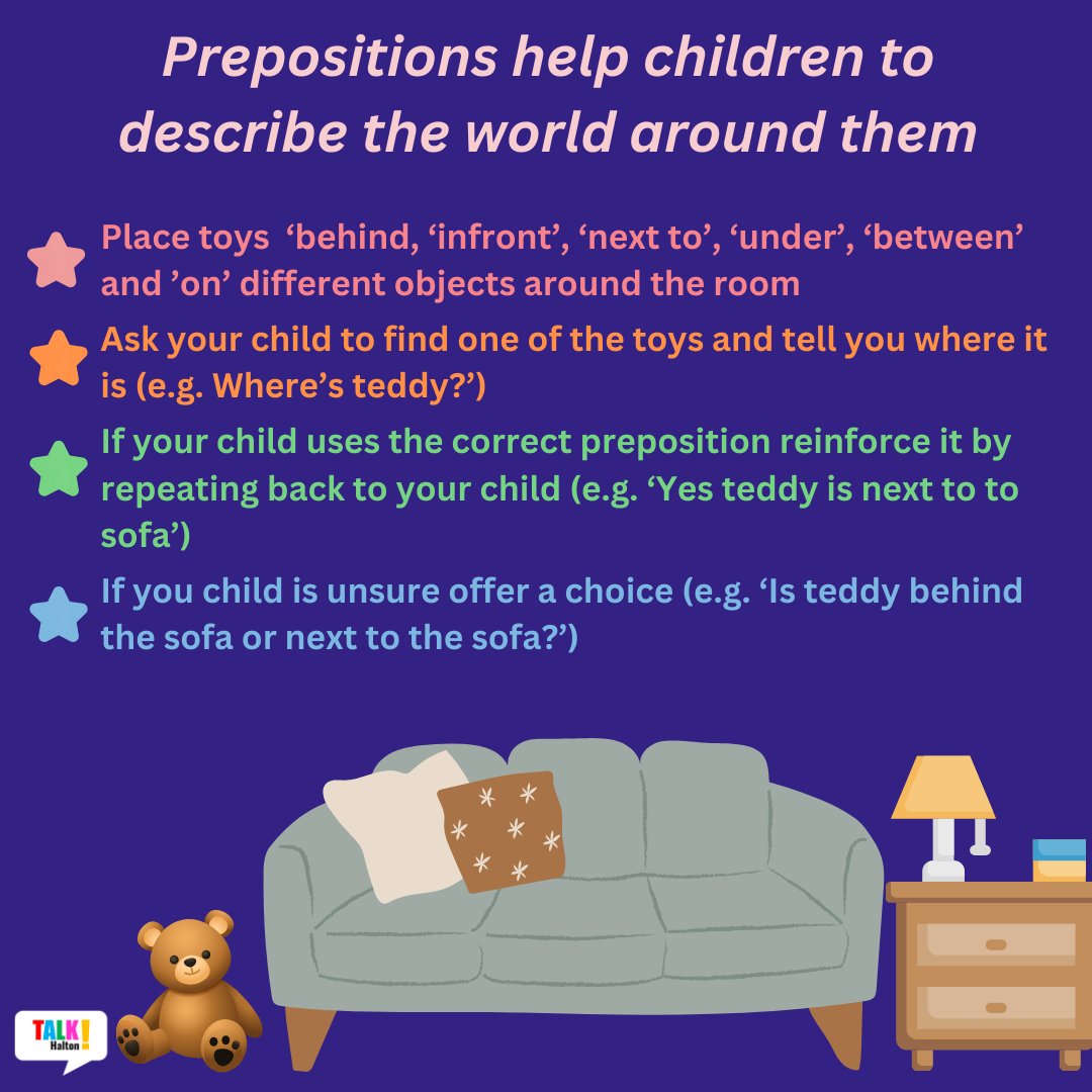 HaltonBC's tweet photo. Ways to support early language development at home with your child

#TALKHalton #speech #language #communication https://t.co/Y01bB01Pcl