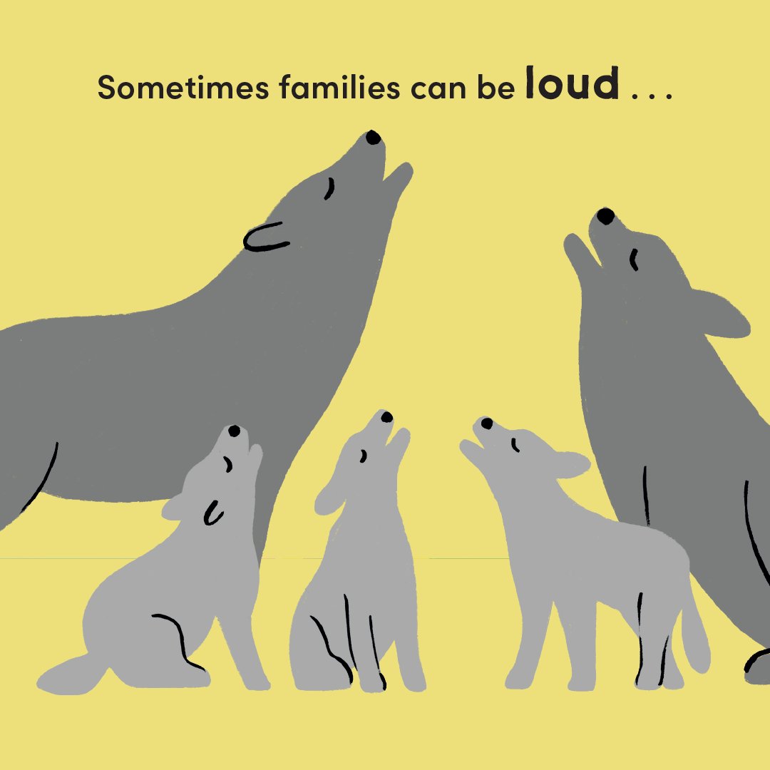 In Sometimes Families, get ready to say hello to all these animal families – from big blue whales gliding through the ocean to soft, fluffy bunnies hopping home to their burrow🐰🐳 Get your copy here📚: ow.ly/PJ0a50RBbjE @CTrounce