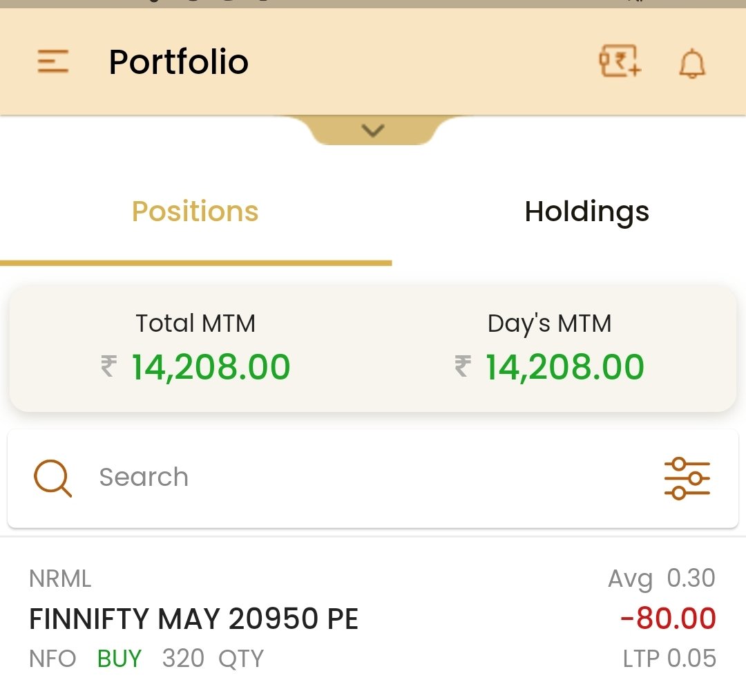 Net Gain 14.2k

ROI +0.35%

#finnifty #stockmarketindia #optionstrading