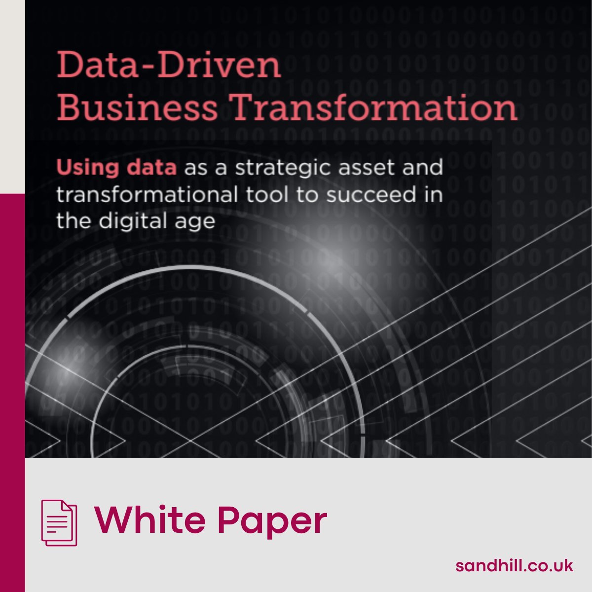 Discover how data becomes the driving force behind organizational success and learn how to build a data-driven enterprise. Let's renovate your business for the future! 

ow.ly/5kNz50RG7FJ