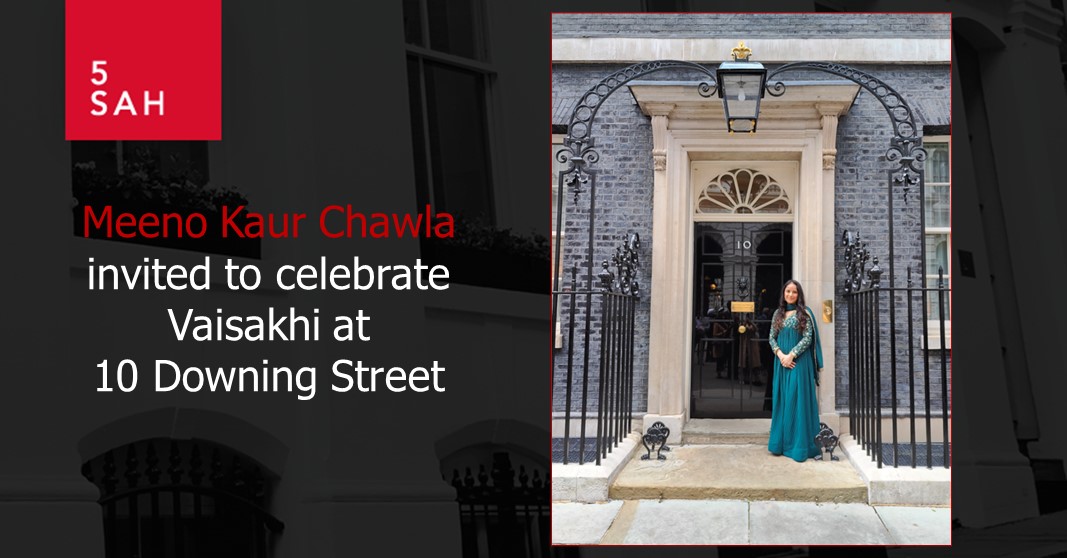 5 St Andrew's Hill (@5sahlaw) on Twitter photo <a href="/Meenochawla/">Meeno Chawla</a> was invited to celebrate Vaisakhi at 10 Downing Street amongst other individuals.
This was an opportunity to bring the Sikh community together and celebrate the contributions made by Sikhs in the UK.
Find out more here: bit.ly/5SAHVaisakhino… <a href="/Meenochawla/">Meeno Chawla</a> was invited to celebrate Vaisakhi at 10 Downing Street amongst other individuals.
This was an opportunity to bring the Sikh community together and celebrate the contributions made by Sikhs in the UK.
Find out more here: bit.ly/5SAHVaisakhino…
