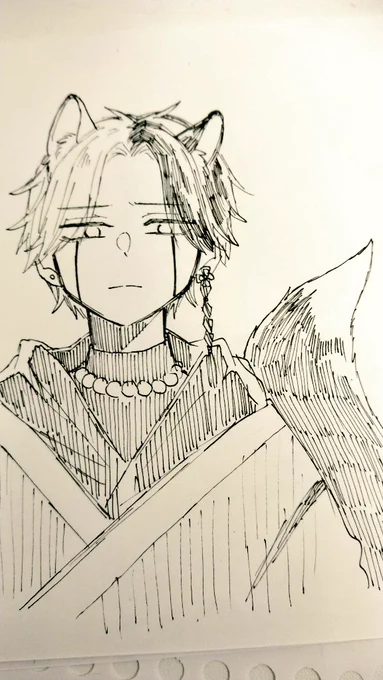 服のセンスが降りてこなかったおキツネにーさま 