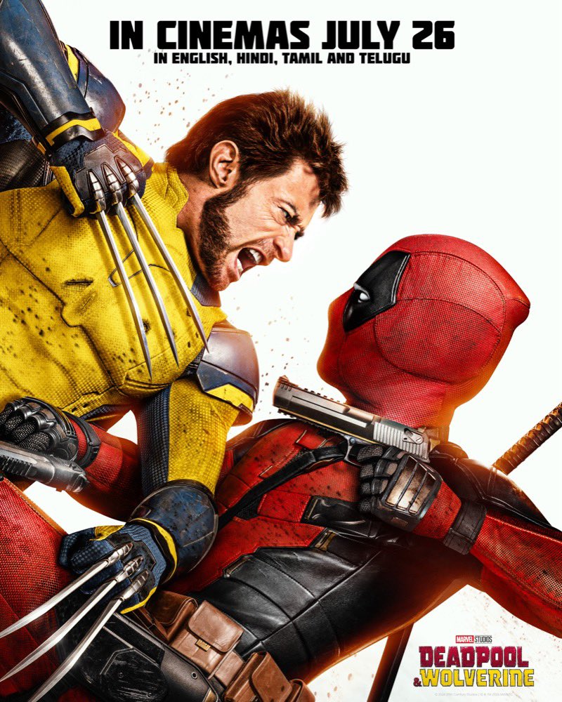 All eyes on the biggest superhero team-up of all time! — DEADPOOL AND WOLVERINE in theatres on 26th July..are you Team Red or Yellow? #DeadpoolandWolverine