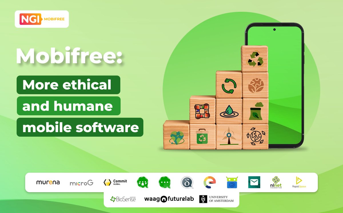 commitglobalorg's tweet image. Be part of the #Mobifree revolution, launched today with 12 international partners! We&apos;re committed to create a mobile world that respects digital rights, user autonomy, and the environment. Let&apos;s reshape the future together! 📱💚🌎