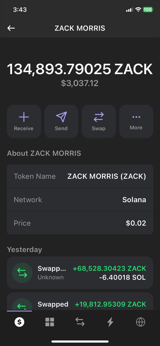 brookhadley24's tweet photo. $ZACK airdrop https://t.co/4hMURHQQsH https://t.co/wW9bKosVkV