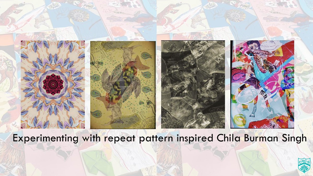 ColtonHillsCS's tweet photo. Recently, our Yr 8 pupils visited @newartgallery to see The World That Belongs to Us exhibition.  Inspired by Chitra Ganesh, they explored mixed media techniques to create animal hybrid images. They also did collages &amp; patterns using photos &amp; images influenced by Pamila Matharu. https://t.co/aMZd0gtVlV