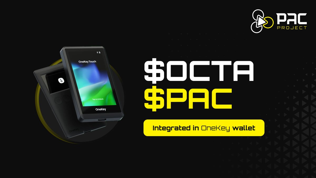 Token_Pac's tweet photo. ⭐️ OneKey - FULL INTEGRATION OF #OCTA AND #PAC

🎉 We are excited to announce that the @OneKeyHQ hardware wallet has officially integrated full support for the @octa_space network.

🫠 This means you no longer need to create a custom network or manually search for the token by contract address. Now, the #OCTA coin and #PAC token are available directly through the OneKey search interface.

👍 This integration significantly simplifies asset management and enhances the usability of our tokens.

👀 Official GitHub (change log):
https://t.co/y4FASxodNl

⠒⠒⠒⠒⠒
@Token_Pac #PAC #PAC_PROJECT #PACProject #GameFi #cryptocurrency #TOKEN #OneKey