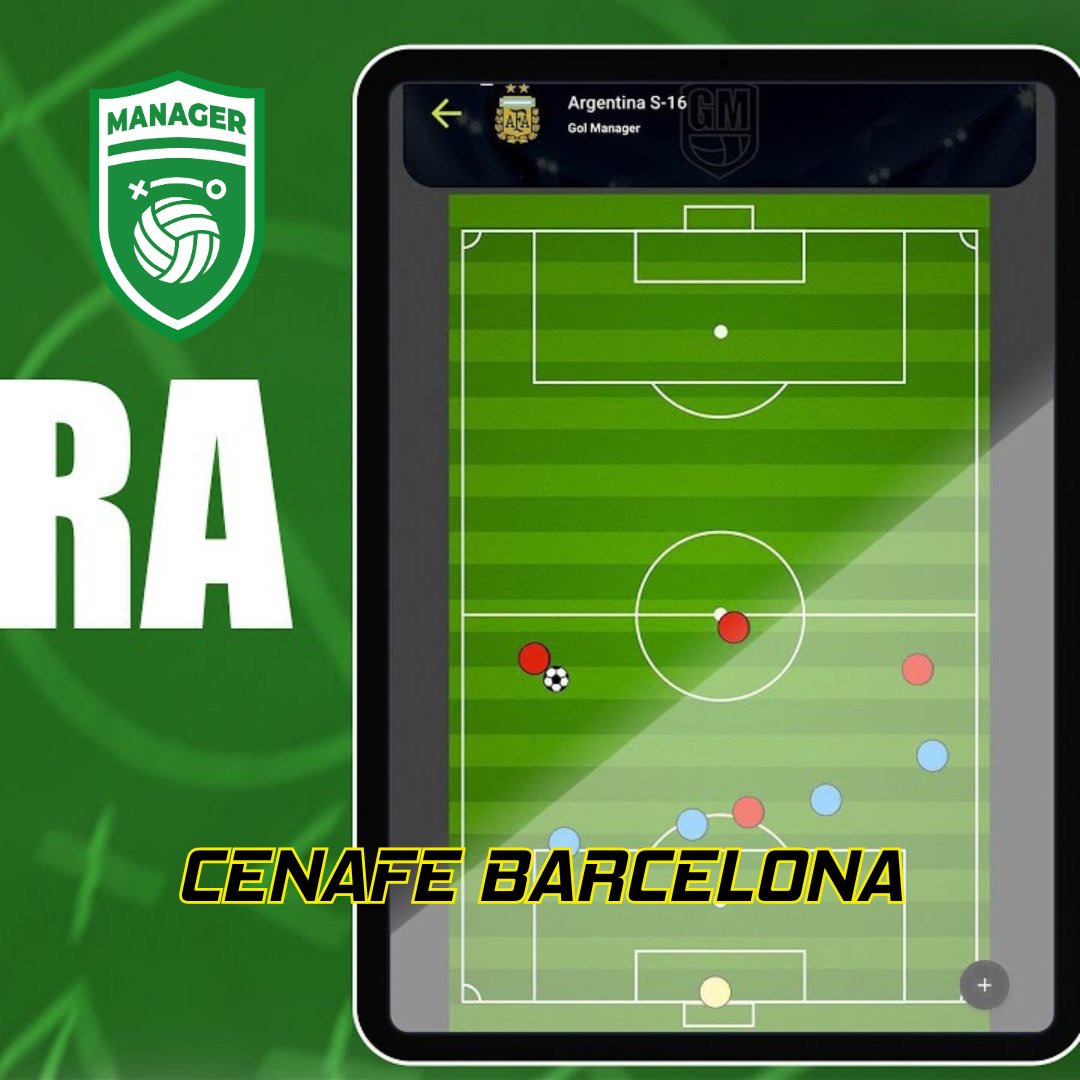 CenafeBarcelona's tweet photo. Haciendo el CURSO DE ENTRENADOR/A tendrías la aplicación de @GolManager totalmente GRATUITA mientras realizas el curso con nosotros.
Mas información en https://t.co/iavzUwlKzN
#cenafebarcelona #golmanager #fùtbol #coach #entrenadorcenafe #Mister https://t.co/5dlkGCYuQ4