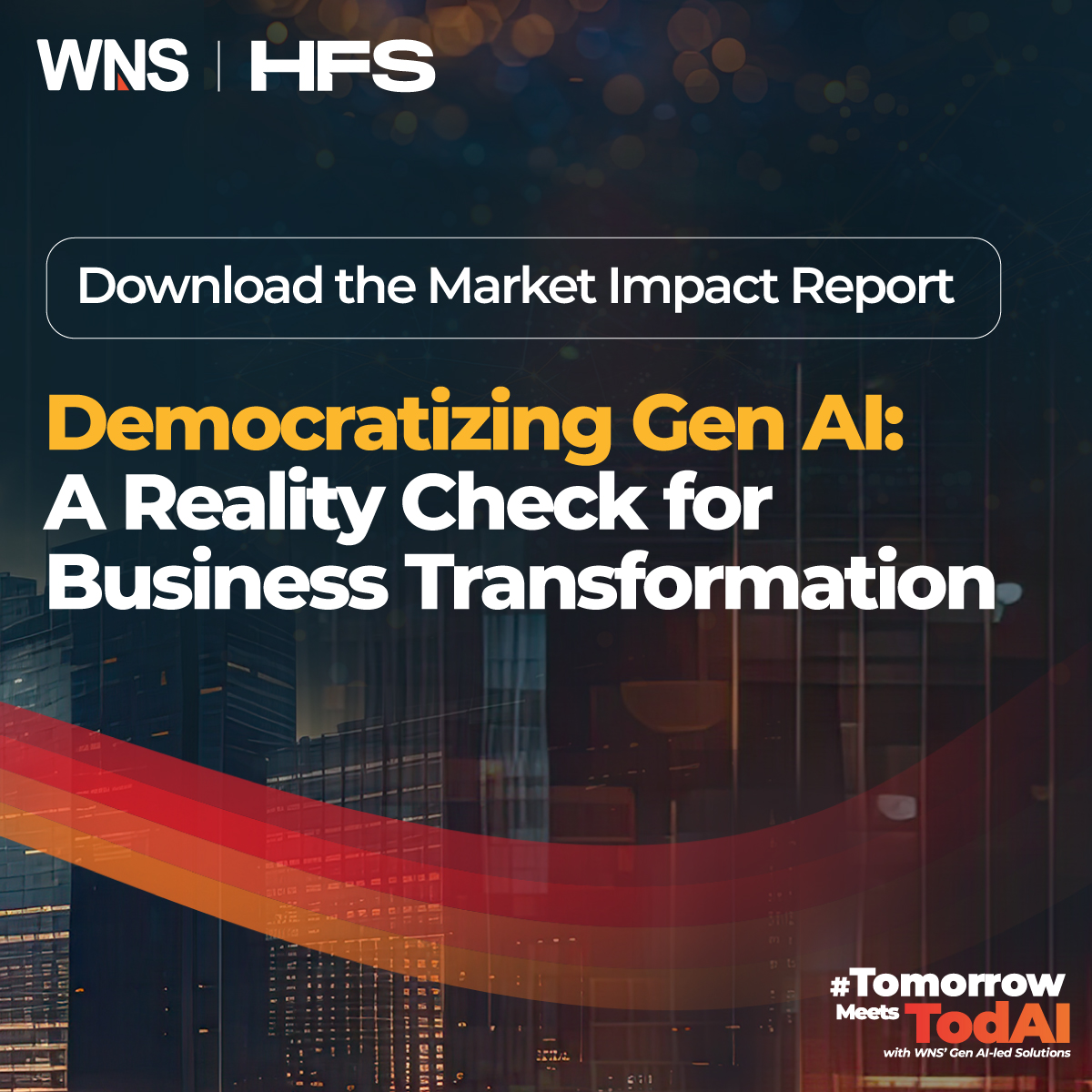 Most enterprise leaders are still in the exploratory phase of #GenAI adoption. But with its evolution, businesses must prioritize innovation and value creation. Discover how fine-tuning Gen AI with domain-specific data can unleash its transformative power: bit.ly/EVReport1