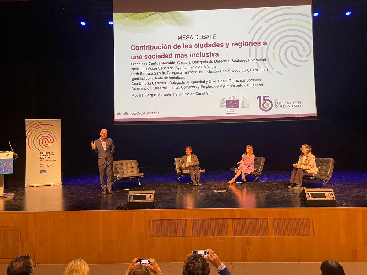 5ª edición de celebración del #MesEuropeoDeLaDiversidad organizada por <a href="/FundacionDiver/">Fundacion Diversidad</a>. La Plataforma estamos trabajando mano a mano con la agrupación por sus derechos