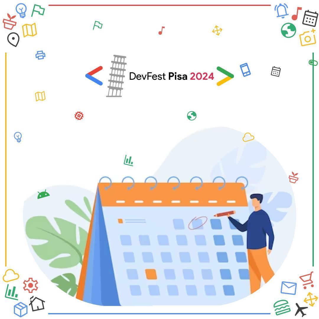 🎉 Many of you asked us for it and it's finally online! 🎉

Here is the schedule for the day!!

📅 30 tracks and more than 30 speakers from all over the world. 🌍

Do not miss! 🚀✨ 

Link of schedule: devfest.gdgpisa.it/schedule

#devfestpisa2024 #pisa #gdgpisa #wtmpisa