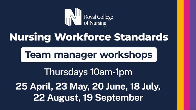 Our Nursing Workforce Standards are the first national blueprint for tackling nursing shortages across the UK. Join one of our upcoming webinars to learn how they can be used in your workplace to support the delivery of safe and effective patient care: bit.ly/3PHaxjdnur