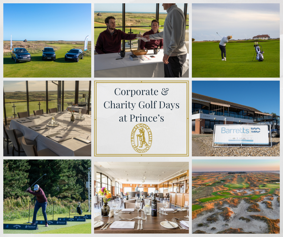 Prince's is a perfect venue for corporate or charity golf days. ✔️Knowledgeable staff to offer the welcome you need ✔️Quality golf course, practice facilities, hotel, meeting rooms & dining. ✔️Bespoke packages Contact us to find out more! office@princesgolfclub.co.uk