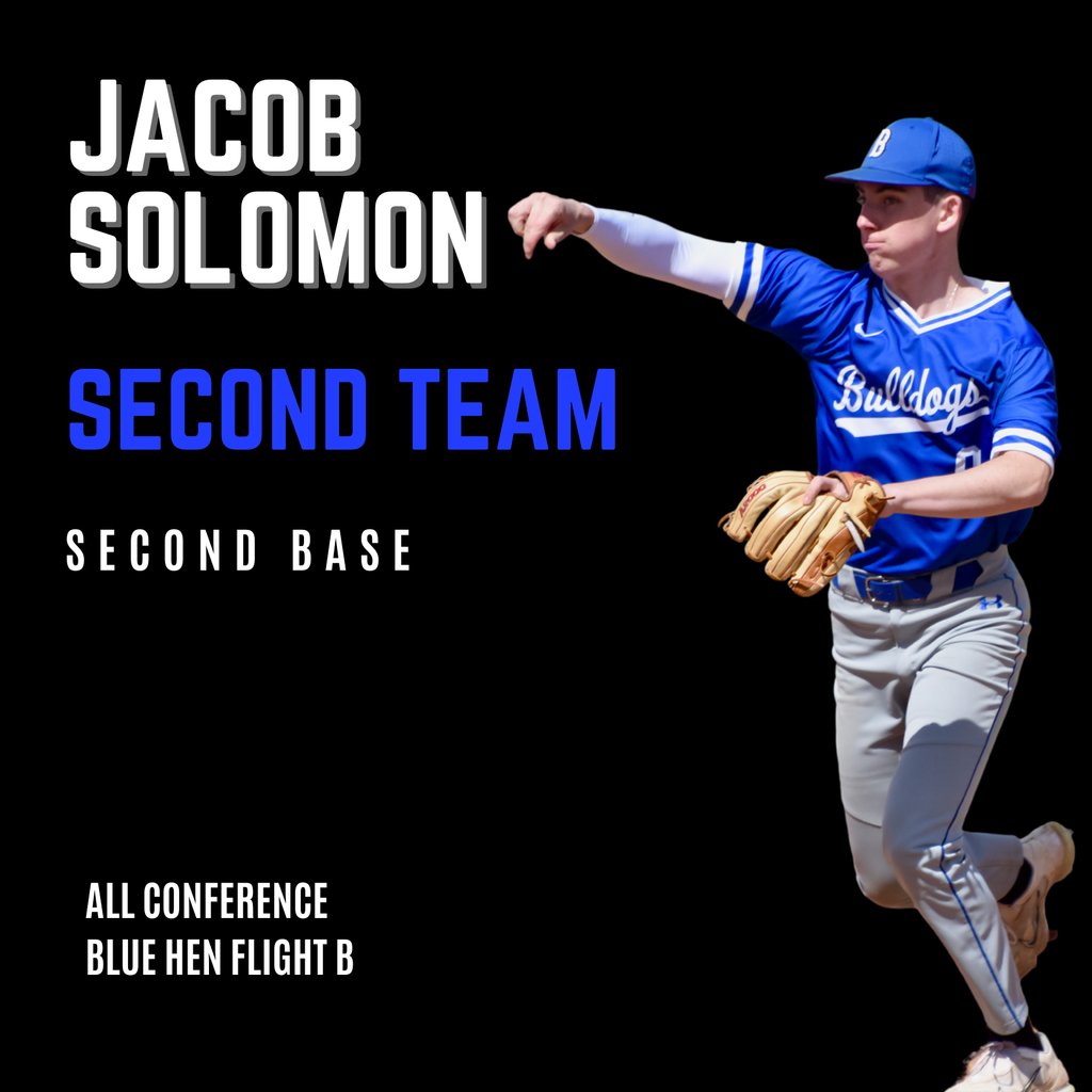 BHSBaseballDogs's tweet photo. Congratulations to all the Dawgs who were selected to the 2024 Blue Hen Flight B All-Conference Team.

#GoBulldogs // #BHSBulldogsBaseball https://t.co/dofU7jelru