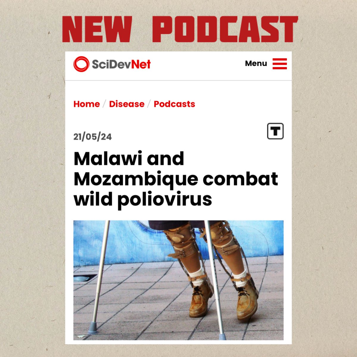 After Africa achieved wild poliovirus-free status in 2020, the region experienced recurring outbreaks in Mozambique & Malawi in 2022 In this episode, public health experts uncover d strategies Southern African countries adopted to fight the virus LISTEN: scidev.net/global/disease…