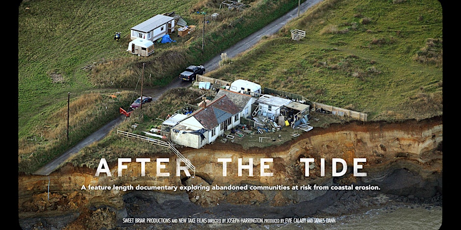 ClimateUEA and @CreativeUEA_ are excited to be hosting a screening of 'After the Tide', followed by a discussion with the filmmakers Joseph Harrington & @EvieCalaby. Tuesday 25 June 17:50 - 19:50 UEA Enterprise Centre 🎟️Sign up for free here: eventbrite.co.uk/e/after-the-ti…