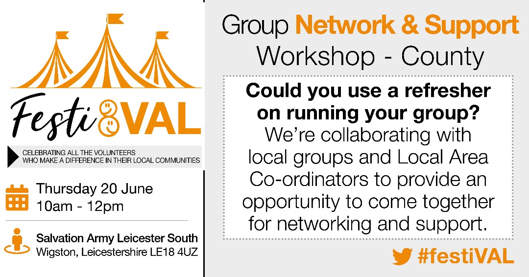 valonline's tweet photo. 🔈#FestiVAL
Would you benefit from a refresher about the running of your group? If you are based in the county this is for you! Book now: https://t.co/VcQIecNYor
#askVAL https://t.co/akLNBXyqH1