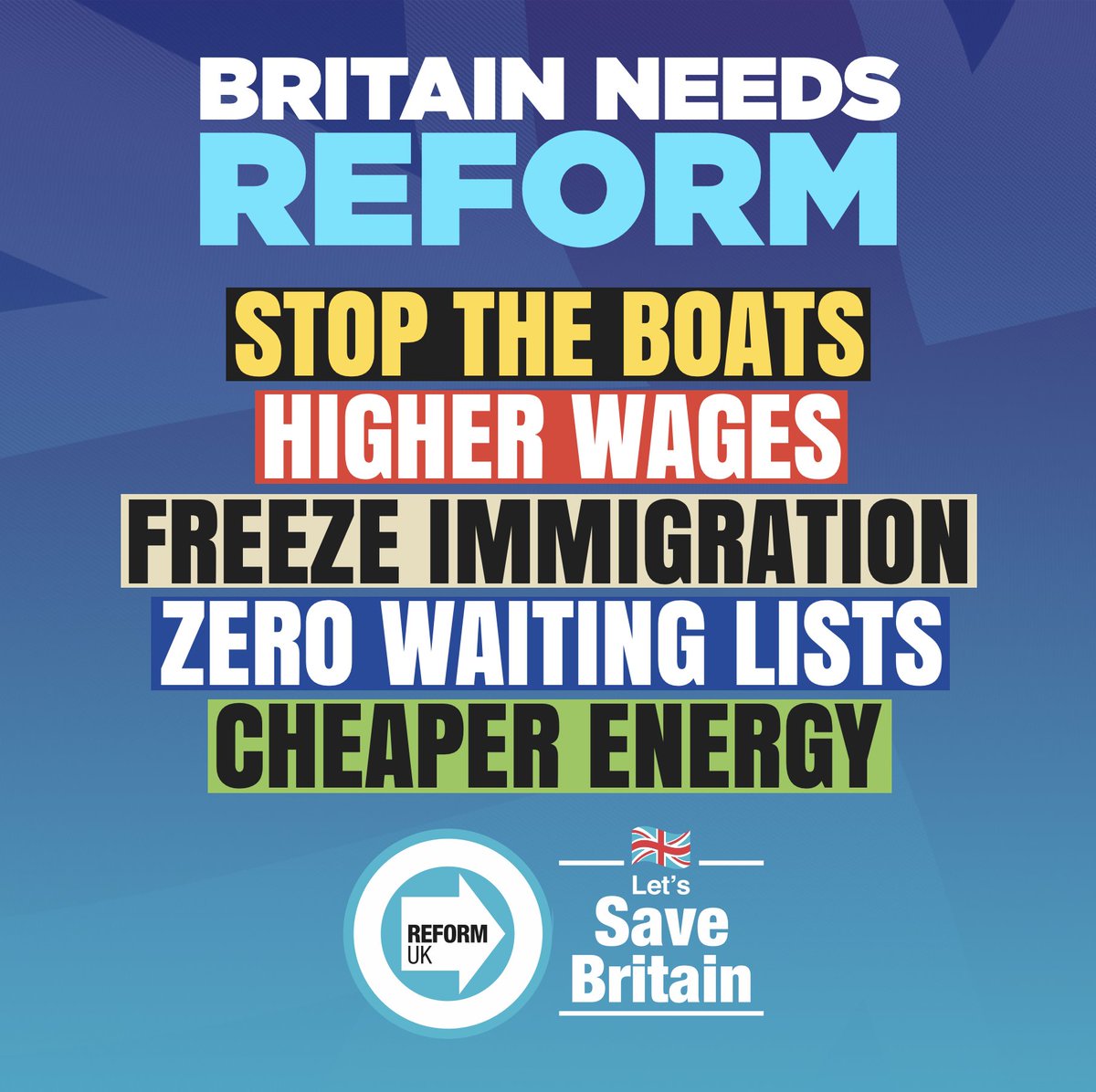 Reform UK tweet media