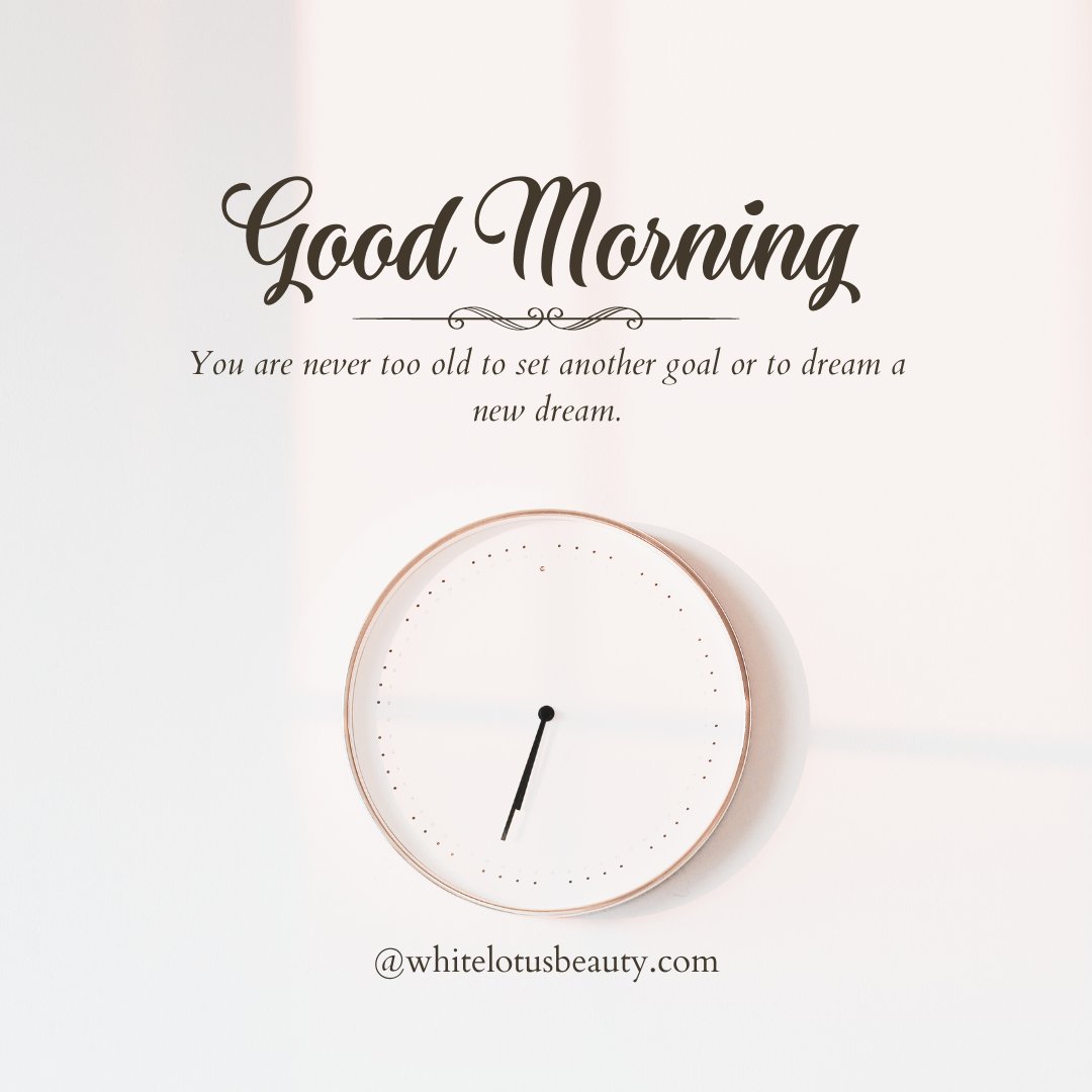 Start your day with positivity and purpose. Remember, it's never too late to set a new goal or dream a new dream. Embrace the possibilities each morning brings.
.
#Motivation #InnerStrength#MotivationMonday, #InspirationDaily, #SuccessMindset, #GoalDiggers,