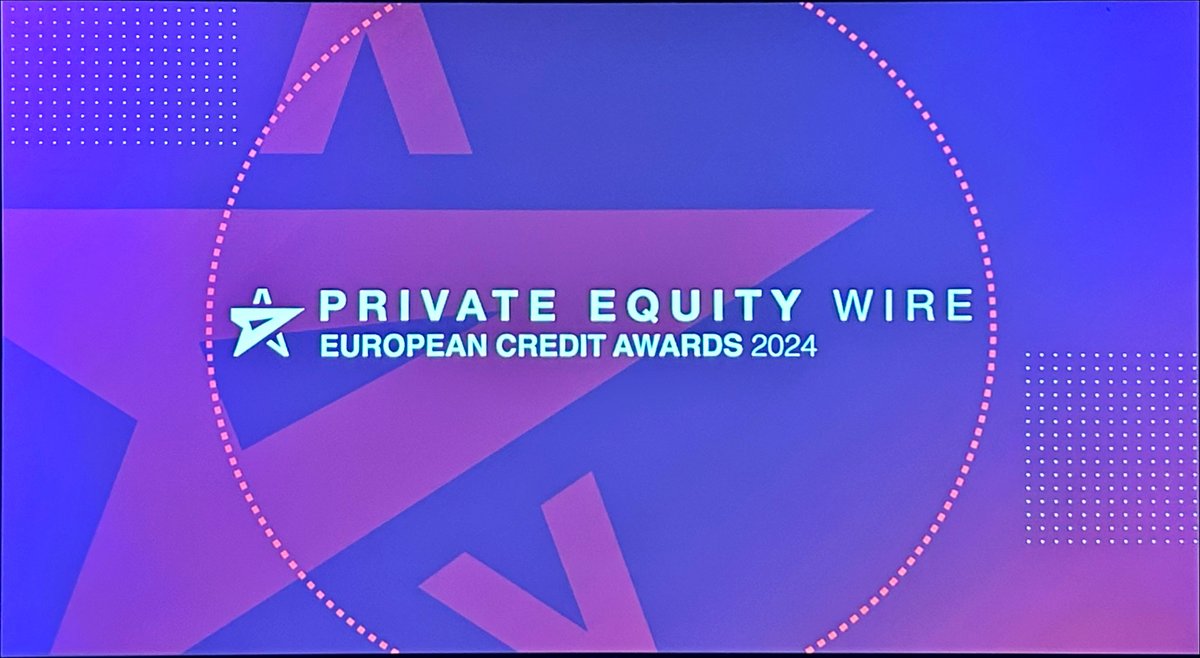 #FitchRatings was thrilled to receive the award for “Ratings Provider of the Year” at the #PrivateEquity Wire European Credit Awards reception last week. Thanks to all who voted for us!
 ​
Learn more about our #privatecredit coverage: ow.ly/SH6f50RMVJV

#PEWCreditAwards