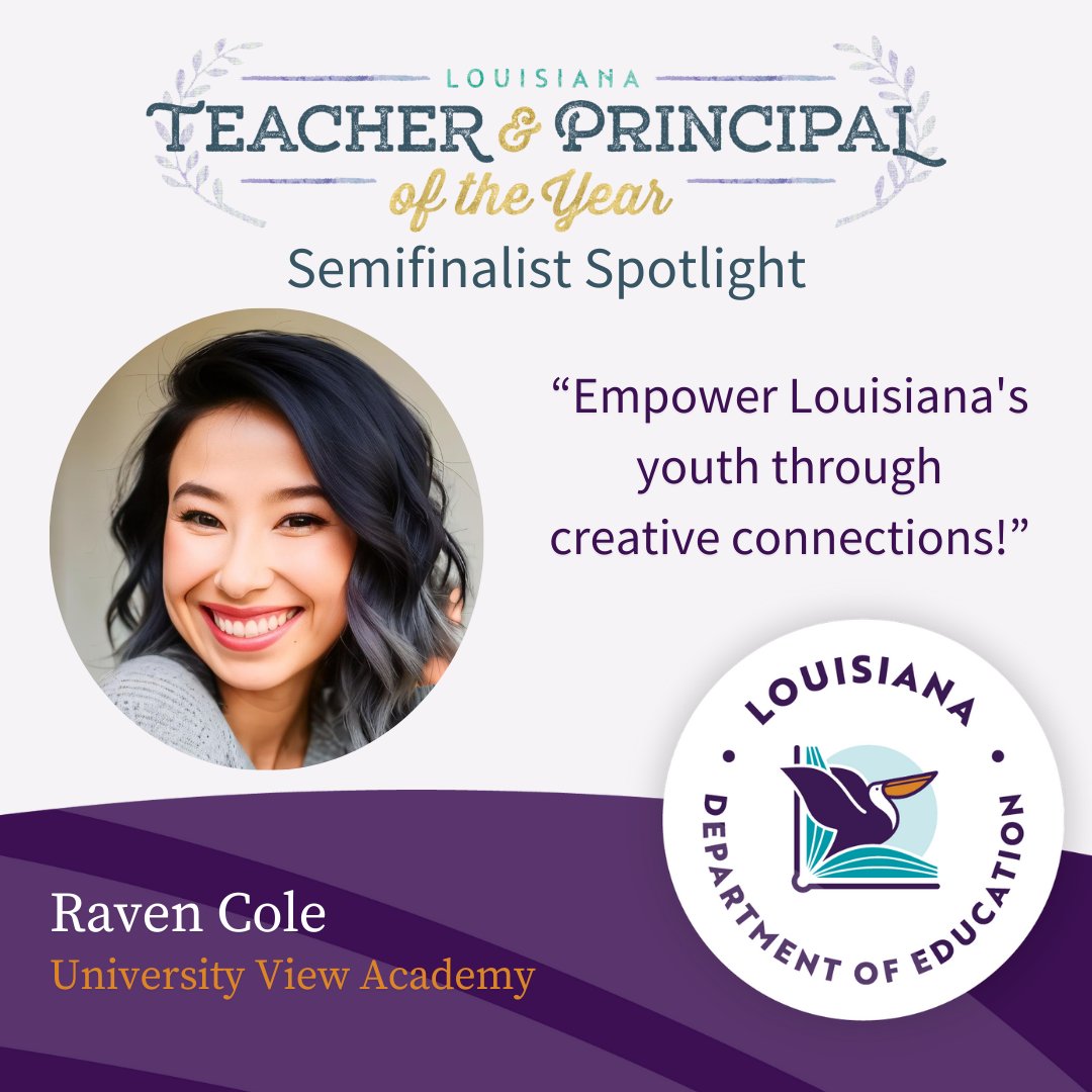 University View Academy's Raven Cole is a Teacher of the Year semifinalist. Mrs. Cole has been rated a highly effective educator for six years. All students leave her classroom with a digital portfolio to showcase their creativity and career readiness.