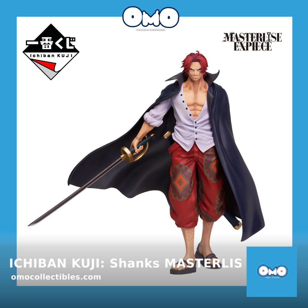 ICHIBAN KUJI: Shanks MASTERLISE EXPIECE ONE PIECE NEW FOUR EMPERORS:
WEBSITE: shortlink.store/knxggukb62ff
LAZADA: lazada.com.ph/shop/omo-colle…
SHOPEE: shopee.ph/omocollectibles
TIKTOK SHOP: tiktok.com/@omocollectibl…

#omocollectibles #makingcollectingepic #Toys #Toy #collecting #collectibles
