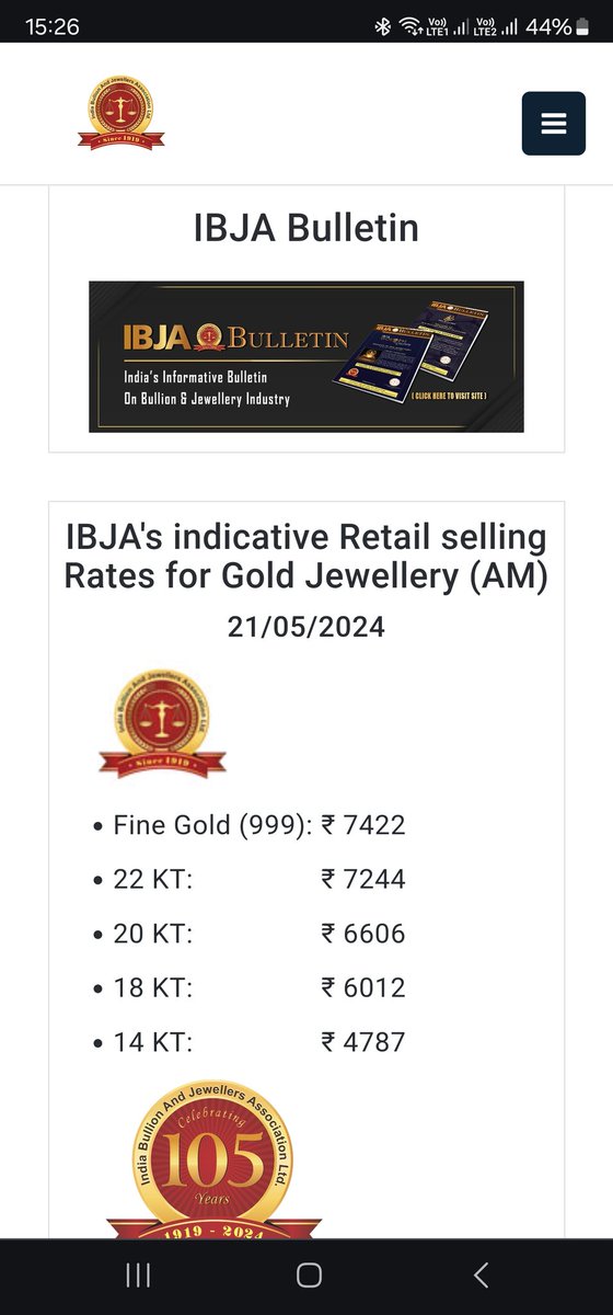 AAmithraj's tweet photo. @SupportJar @JarAppHQ I inquired about why the digital gold price is higher than the market price on your support option available on your app, but didn't receive a satisfactory explanation.

Can you please clarify why there's a price difference in the public portal?

@IBJA1919 @RBI https://t.co/Fojoh29MTS
