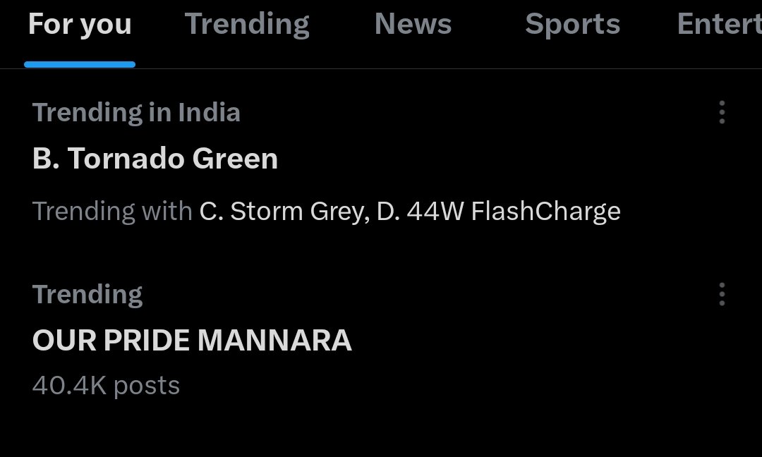 OUR PRIDE MANNARA is trending in india over 40.4k posts🔥.. लाल फूल, पीला फूल : @memannara is beautiful😍🥰. #MannaraChopra #MannaraKiTribe