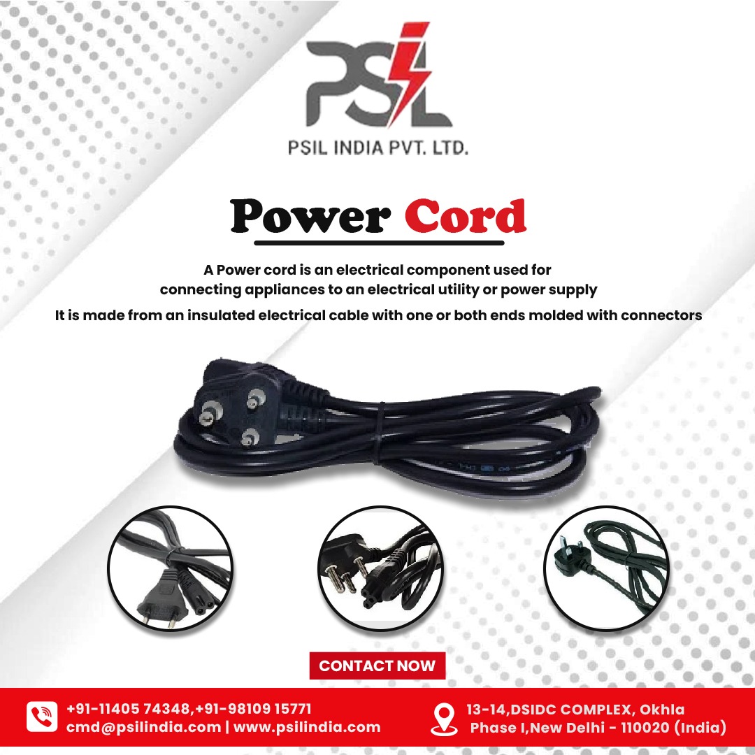 POWER CORDS
PSIL Power Boards: Empowering Connections, Ensuring Safety.
Contact Us:- +91-11405 74348, +91-98109 15771
Visit Now:- psilindia.com
#powercord #cable #powercable #audiocables #speakercables #hiend #audio #homeaudio #audiophile #madeinitaly #cabling