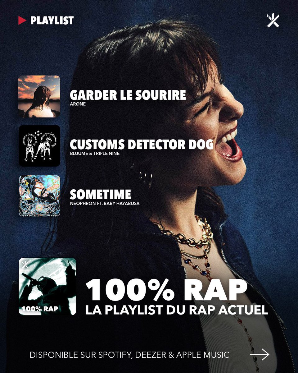IGREK (@igrekrap) on Twitter photo De la nouveauté dans notre playlist 100% RAP disponible partout !! Il manque des sons ?
👉 go.igrek.fr/playlist
📸 : <a href="/heyimleaaaa/">lea esmaili</a> De la nouveauté dans notre playlist 100% RAP disponible partout !! Il manque des sons ?
👉 go.igrek.fr/playlist
📸 : <a href="/heyimleaaaa/">lea esmaili</a>