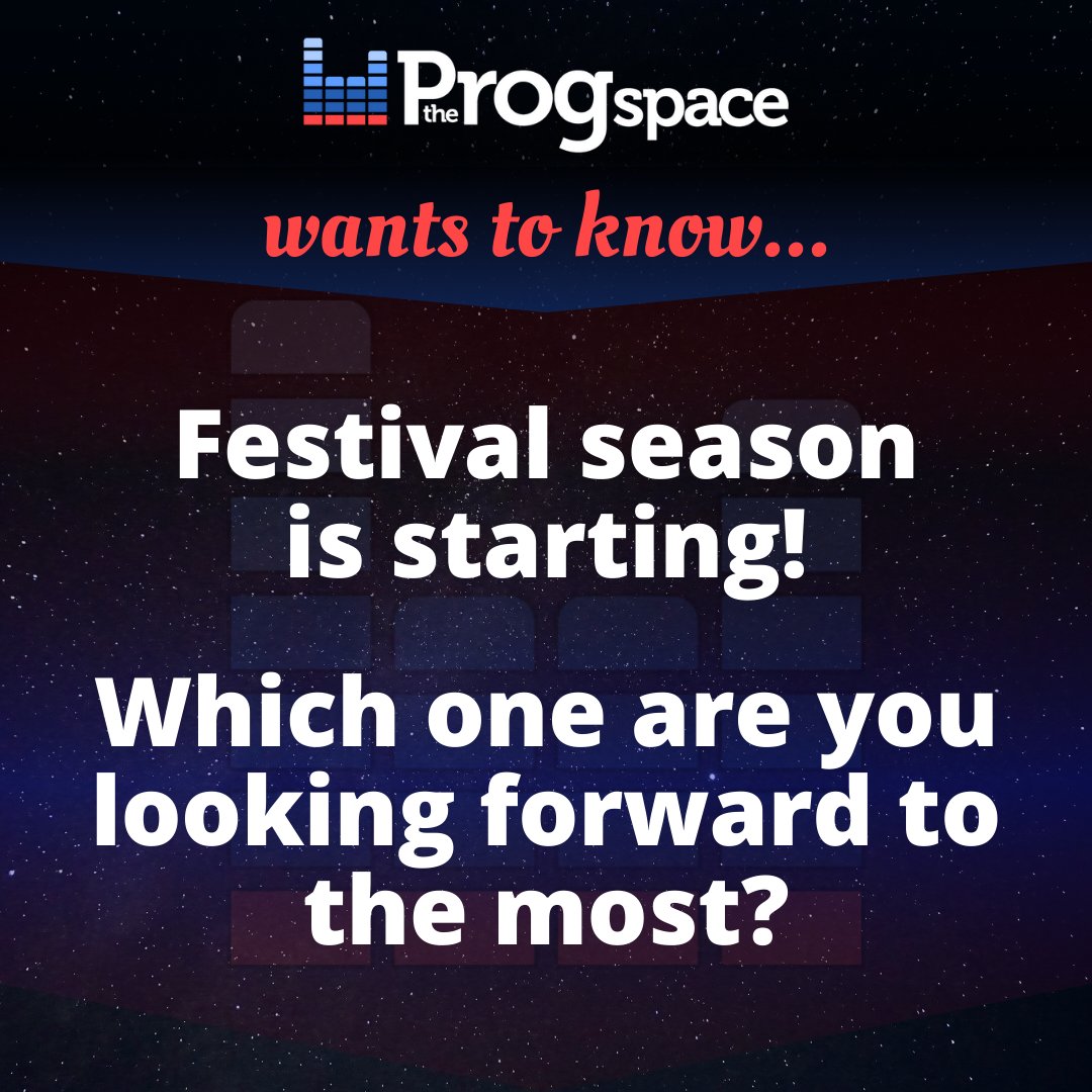 Tuesday Question is back! Festival season is starting! We want to know which one are you looking forward to the most?