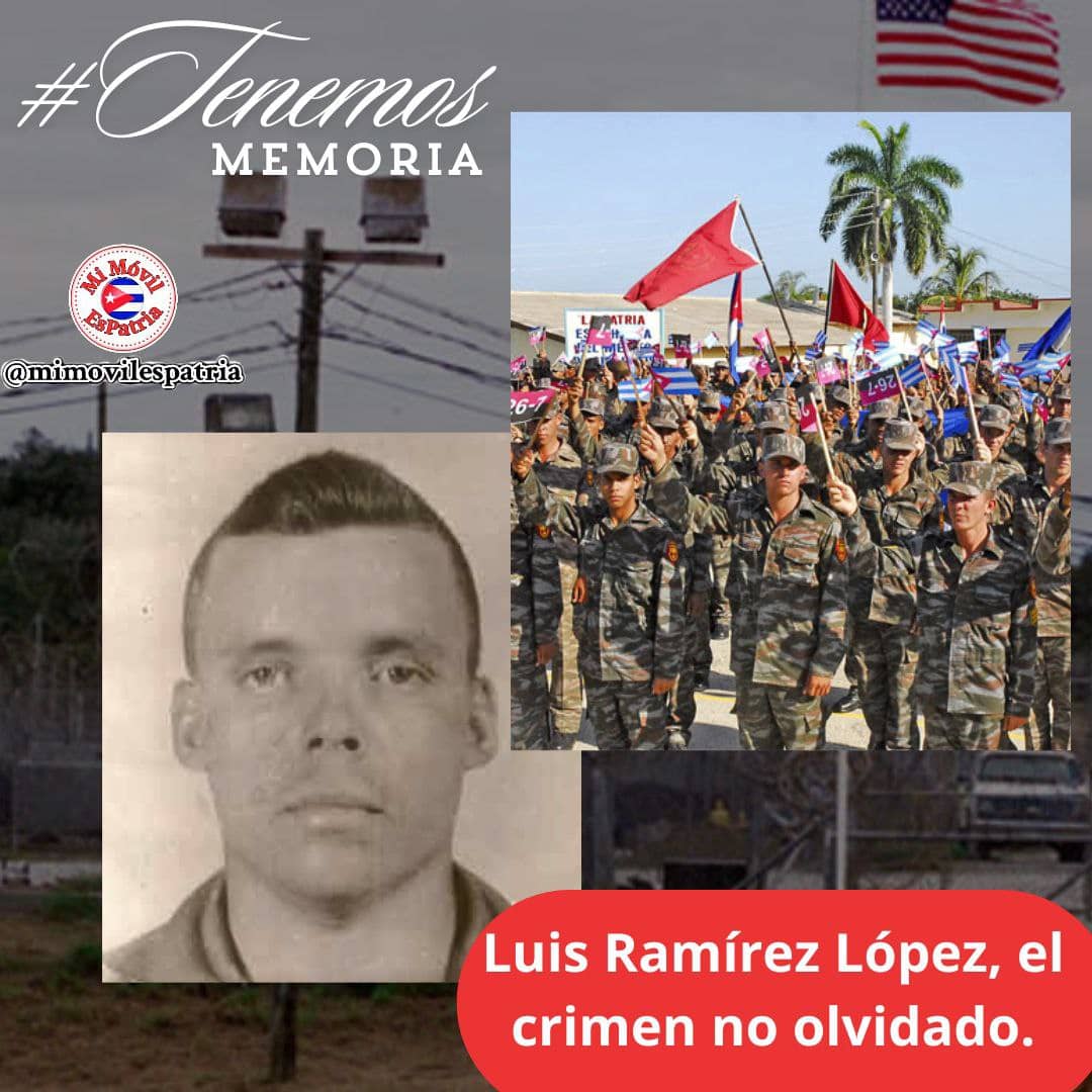 Luis Ramírez López cubría su guardia en la Brigada de Frontera, primera trinchera antimperialista de #Cuba 🇨🇺 el 21/05/1966, cuando disparos procedentes del territorio ilegalmente ocupado por la base aeronaval de #EEUUTerrorista le ocasionaron la muerte.
#TenemosMemoria