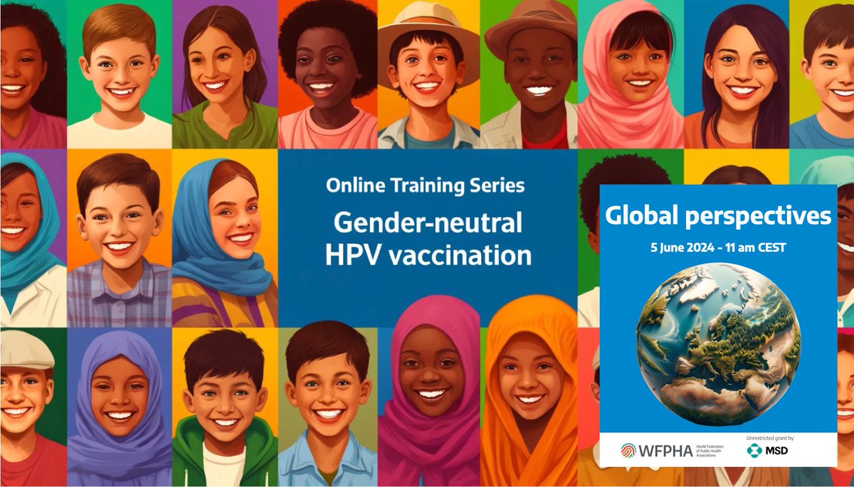📢 Join our webinar on gender-neutral HPV vaccination, June 5th, 11:00-13:00 CEST. Explore inclusive strategies, eliminate stigma, and protect communities. Register 👉 wfpha.org/webinar-the-im… Empower yourself to tackle HPV-related health issues globally.