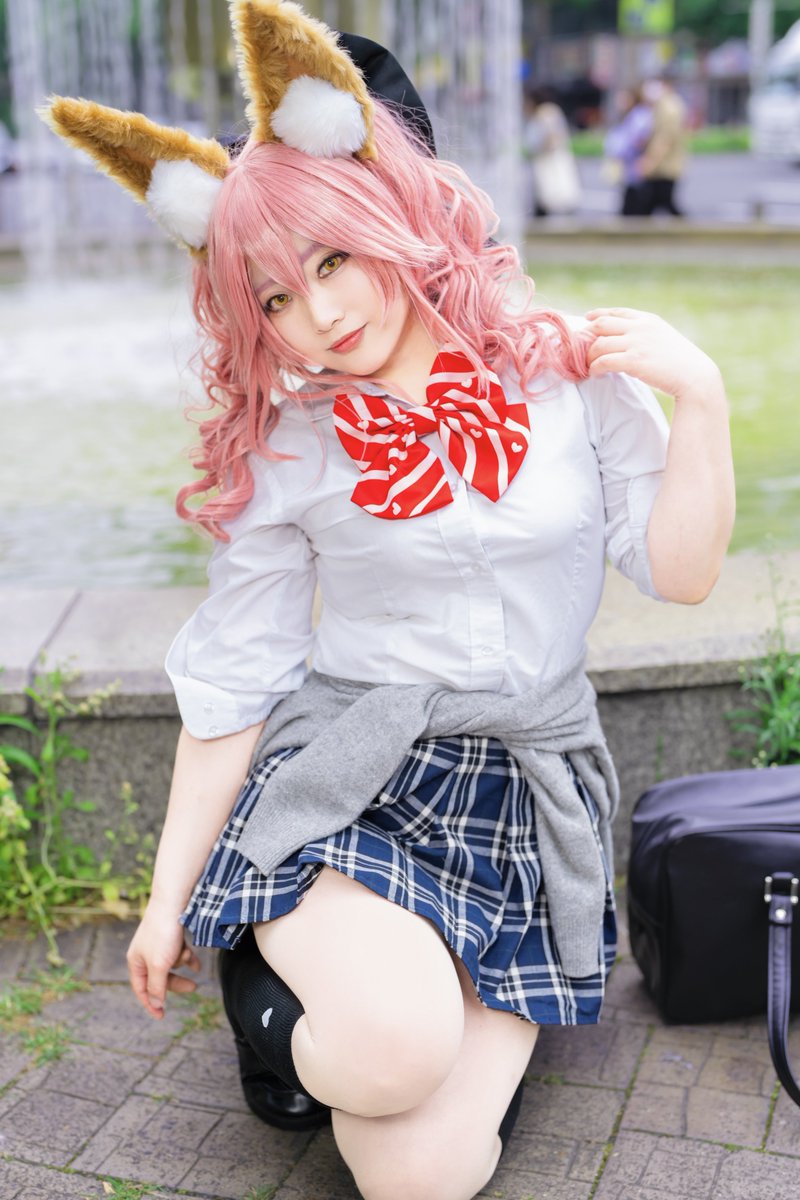 rihi506's tweet photo. Fate/EXTRA 
J K🦊玉藻の前

photo @kanjimu99 
#ホココス　#ホココス2024  #cosplay https://t.co/Xuq5xlEhll