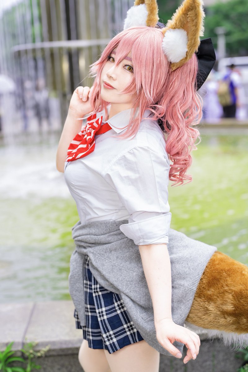 rihi506's tweet photo. Fate/EXTRA 
J K🦊玉藻の前

photo @kanjimu99 
#ホココス　#ホココス2024  #cosplay https://t.co/Xuq5xlEhll