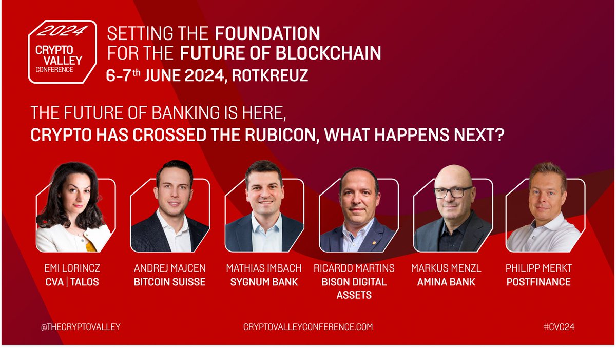 Discover how #digitalassets are reshaping the financial landscape and what  this means for the future of #banking, alongside an incredible lineup of  experts! Join us at #CVC24 and meet our expert speakers, @