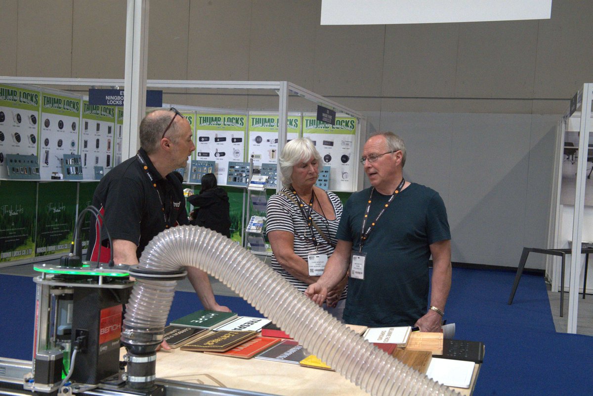 The 2024 <a href="/MAF_Show/">Materials & Finishes Show</a> is in its 3rd day, and we have enjoyed showcasing one of the most innovative solutions in modern woodworking.

Here is what to expect when you visit our stand:

- Live demos of the Yeti Trend CNC SmartBench.
- Project displays.
- Exciting show-exclusive deals!