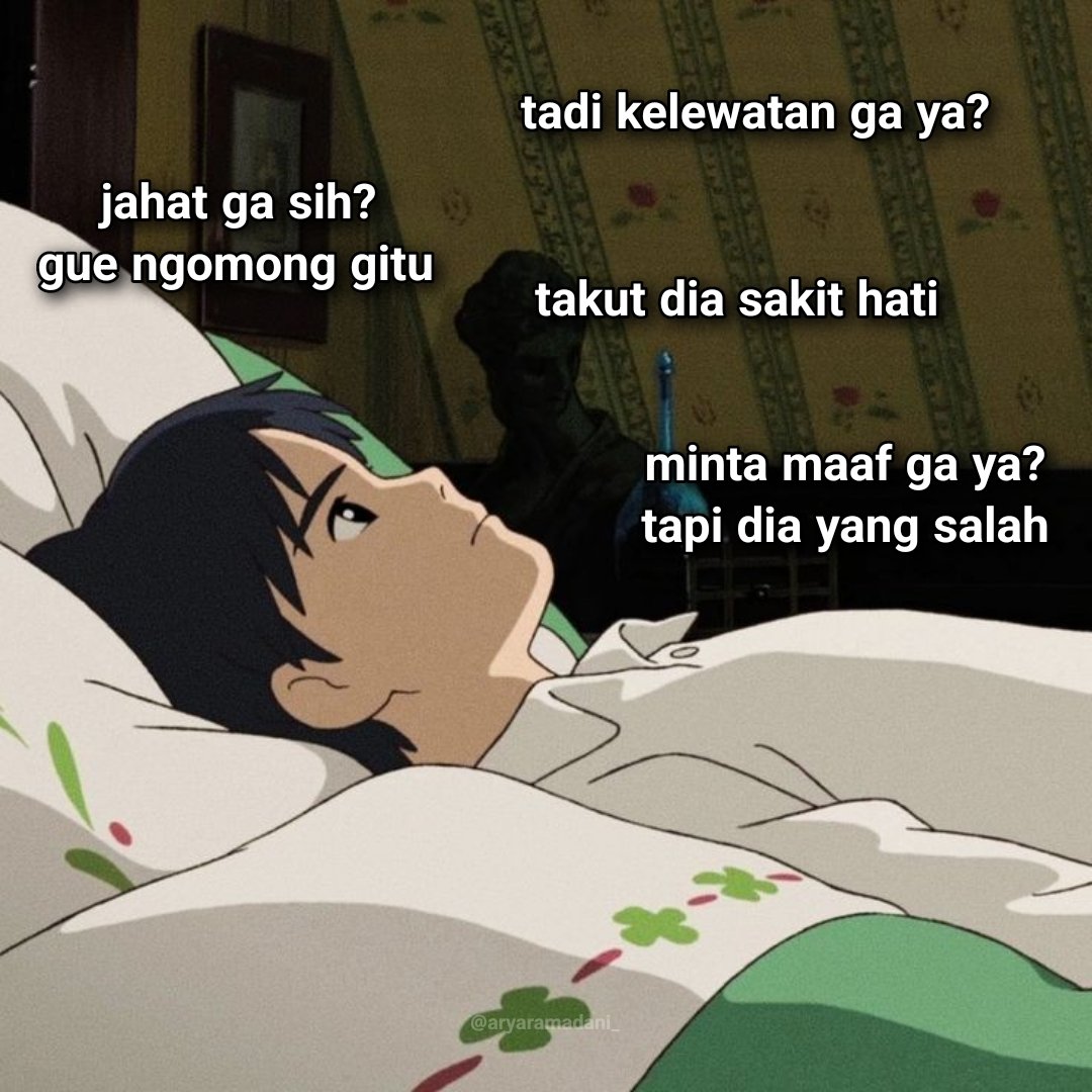 aryaramadani_'s tweet photo. when jadi orang yang gampang kepikiran: https://t.co/dRrt1h7iNZ