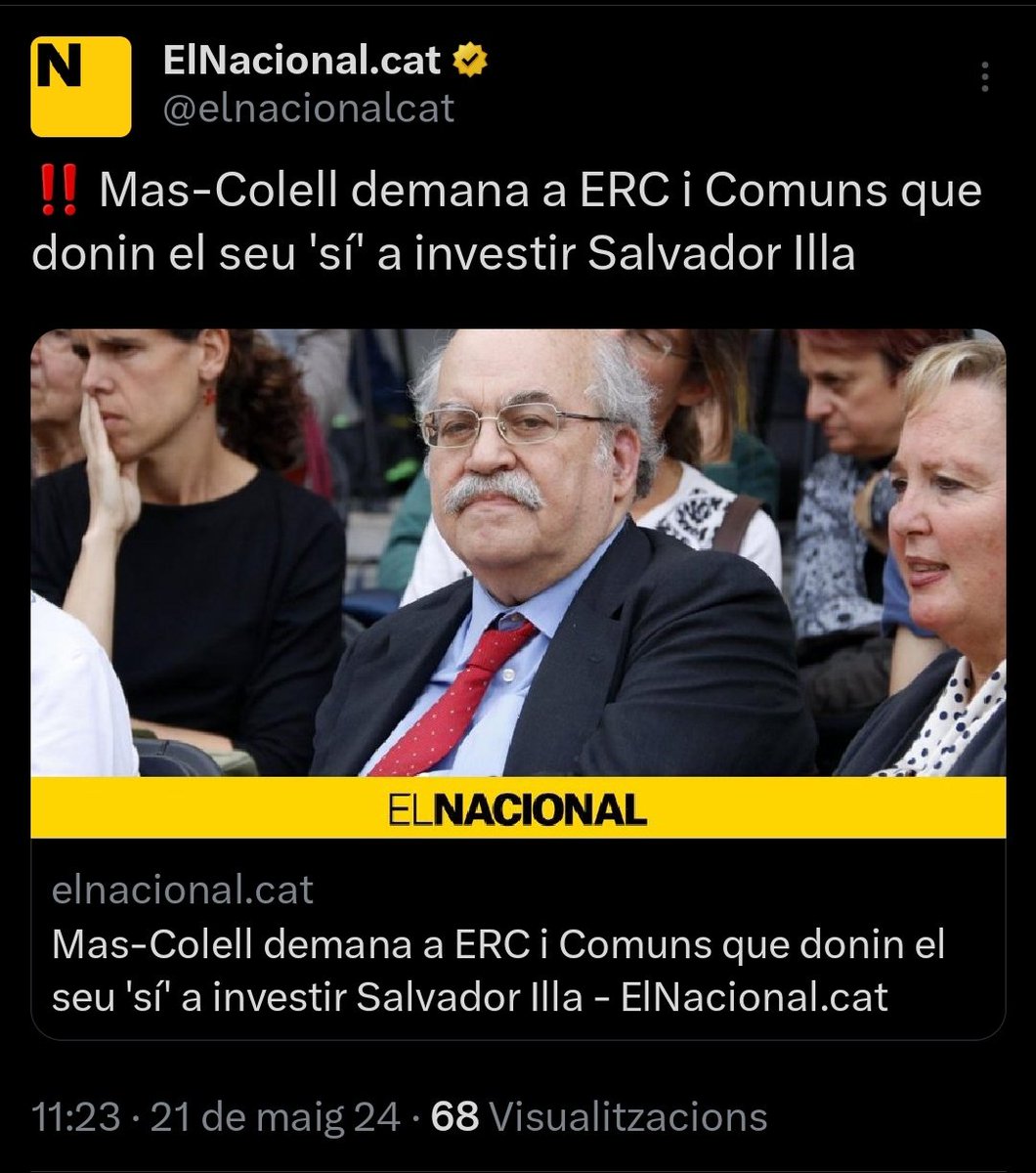 2015 Andreu Mas-Colell 
Fent d'Almogàver convergent.

2021 Andreu Mas-Colell 
Askatu! 

2023 Andreu Mas-Colell 
Consell d'infraestructures de la colònia.

2024 Andreu Mas-Colell 
Ara toca PSC i pacificació del corral.

Tria el teu Mas-Colell!