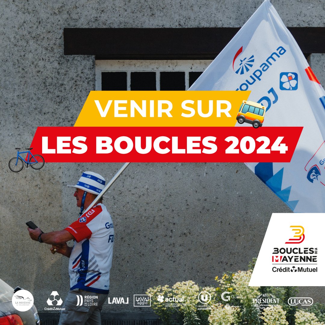 boucles53's tweet image. Comment se rendre sur les Boucles 2024 ? 🤔🚲

Venez assister à cette 49ème édition et organisez votre venue dans les meilleurs conditions 📢

#boucles53 #mayenne #cyclisme #acces #cycling #cyclinglife #cyclingday