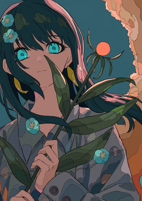 フラワームーン #illustration